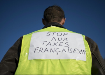 Čtvrtý den protestu "žlutých vest".