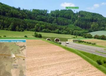ŘSD má územní rozhodnutí na dalších 17 kilometrů D35, i pro nejdelší dálniční tunel
